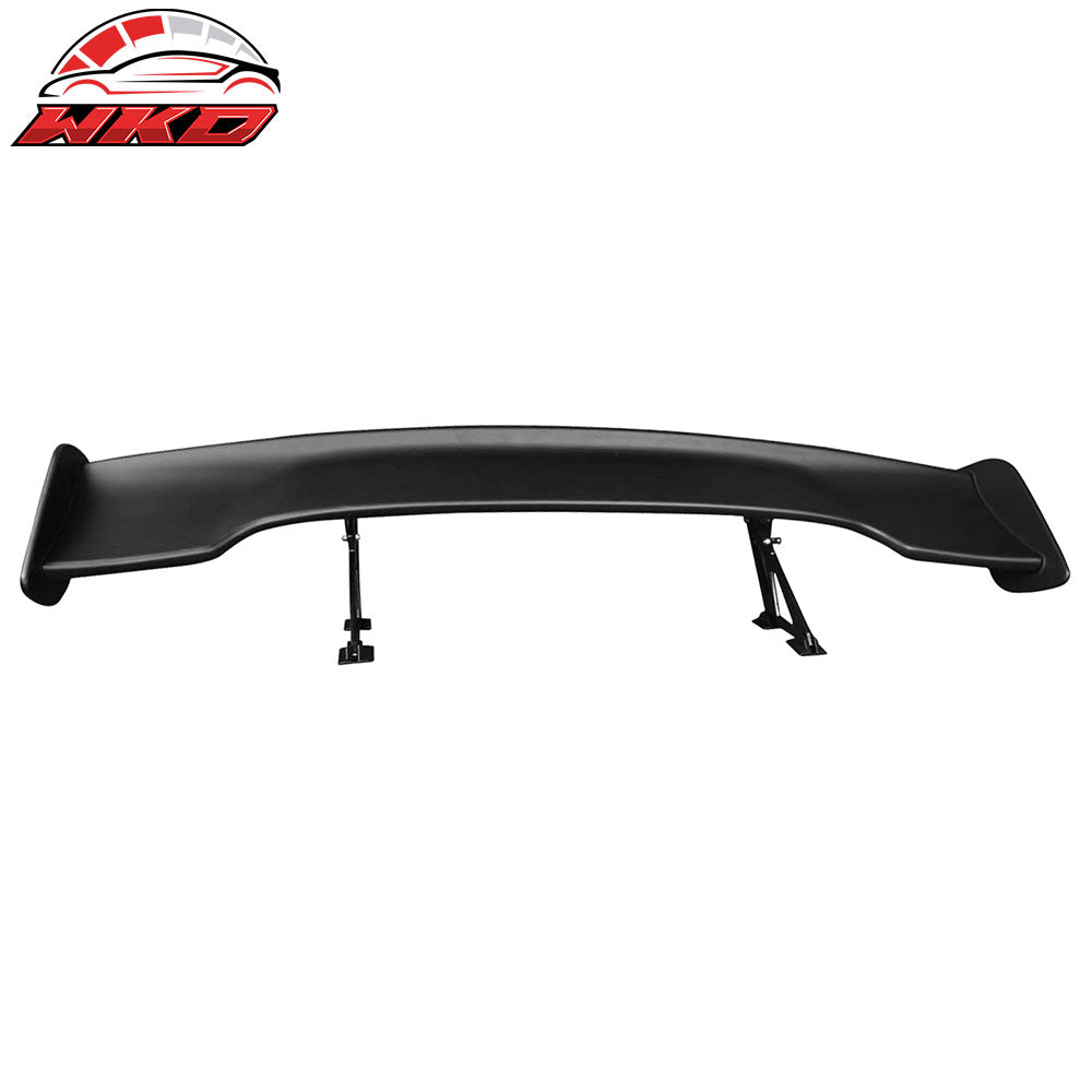 Universal 57 Inch Adjustable JDM Rear Trunk Spoiler Wing Unpainted GT Style ABS | Wholesale