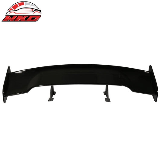 Wholesale Universal 57" Inch GT Rear Trunk Spoiler Wing & LED Brake Light Gloss Black ABS