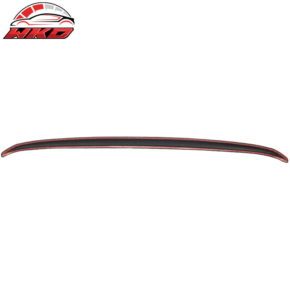 Fits 04-10 BMW E60 5 Series AC Style Matte Black Rear Trunk Spoiler Wing Lip ABS