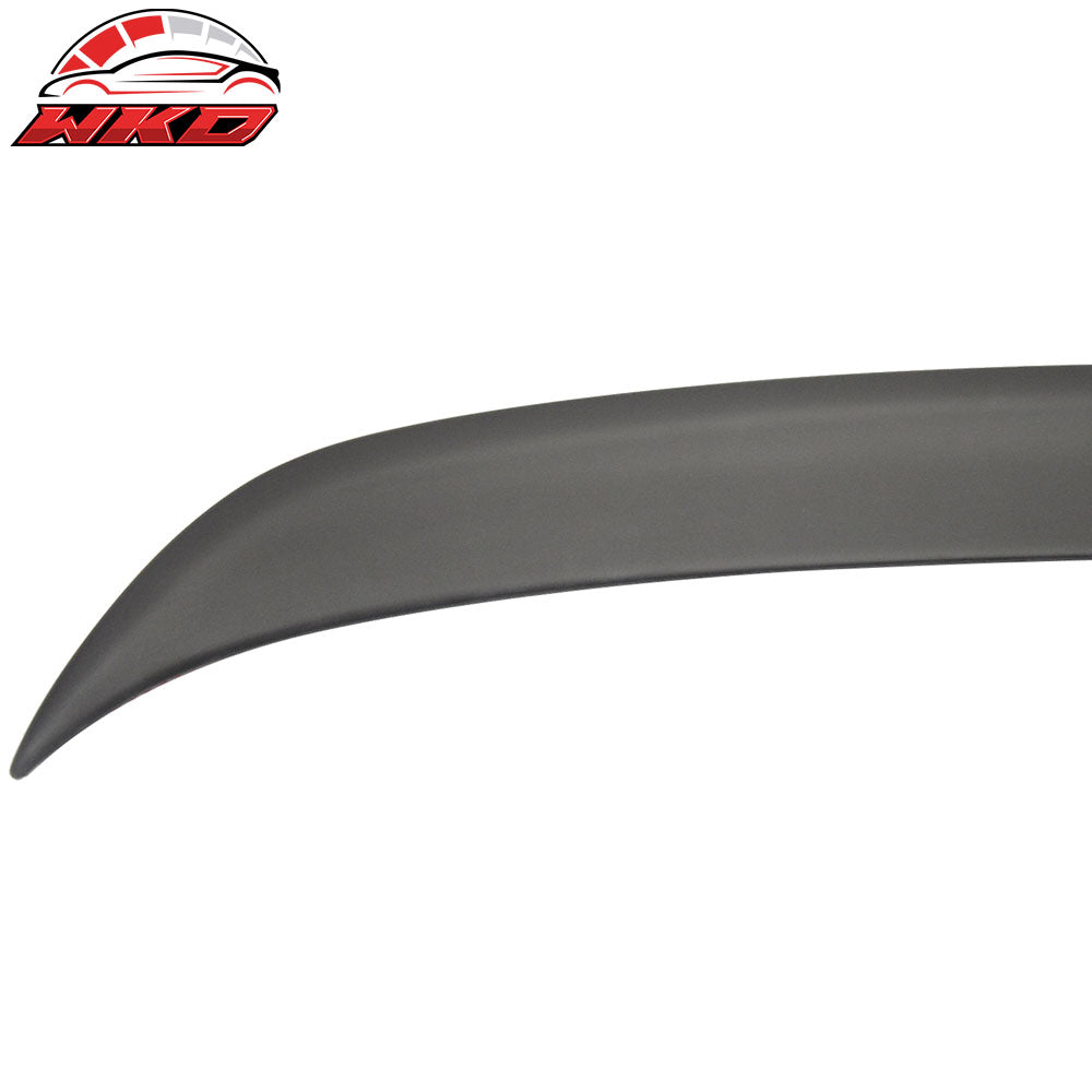 Fits 04-10 BMW E60 5 Series AC Style Matte Black Rear Trunk Spoiler Wing Lip ABS