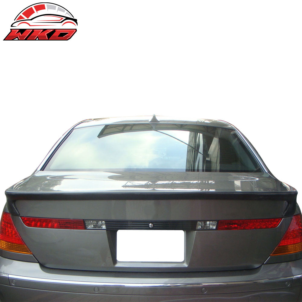 Fits 02-05 BMW E65 7-Series 745i 760i A Style Unpainted Rear Trunk Spoiler Wing