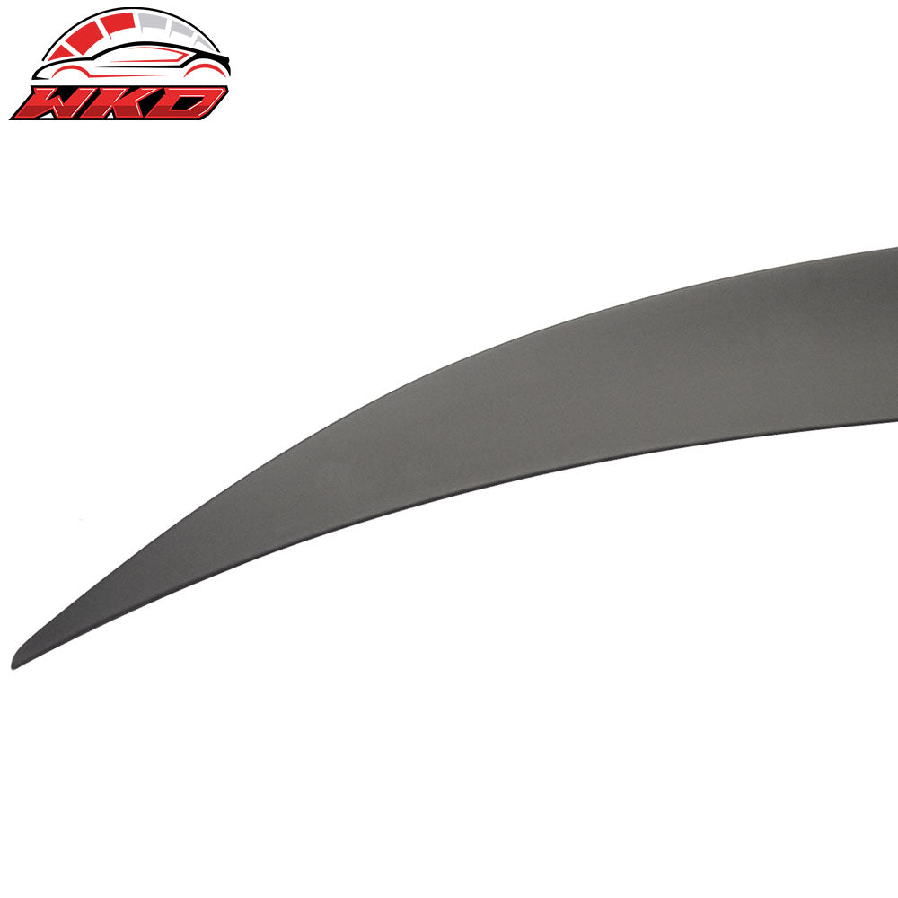 Fits 08-13 BMW E82 1 Series Coupe Performance Style Matte Black Trunk Spoiler