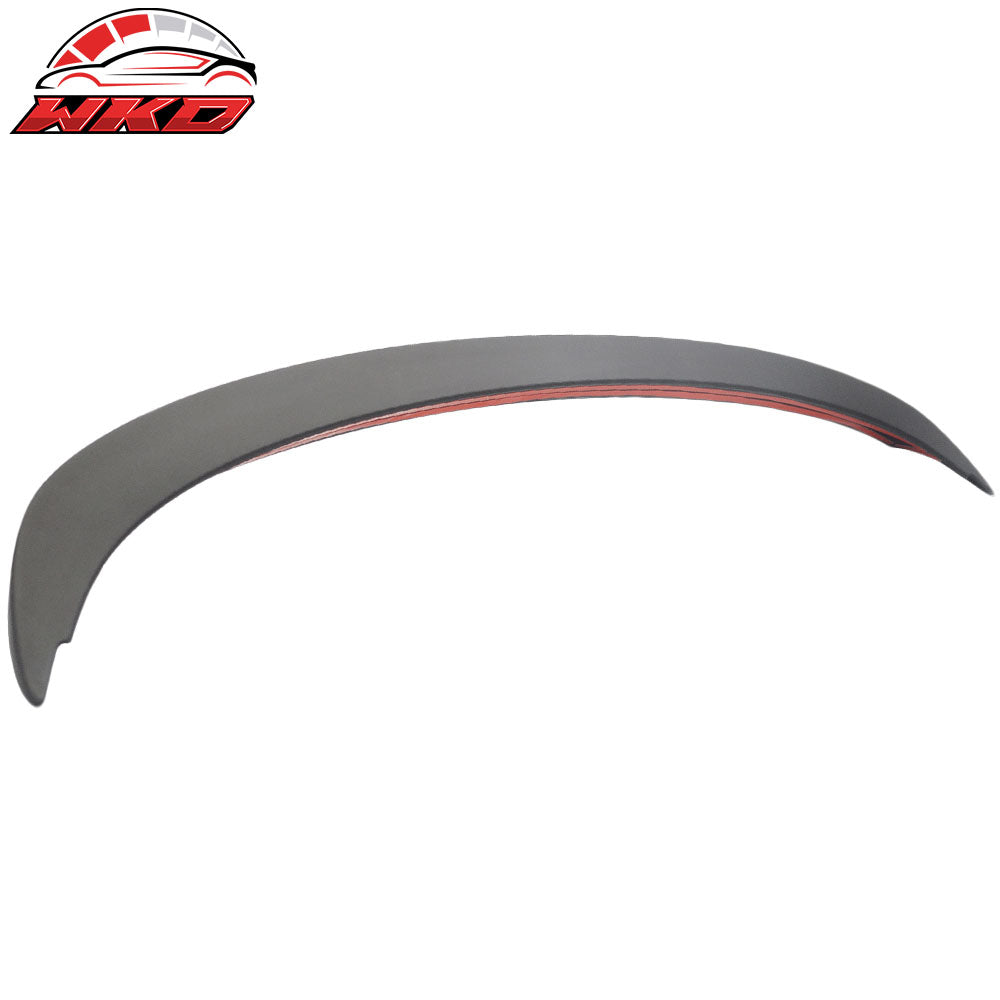 Fits 06-11 BMW E90 3 Series Sedan A Style Matte Black Rear Trunk Spoiler Wing