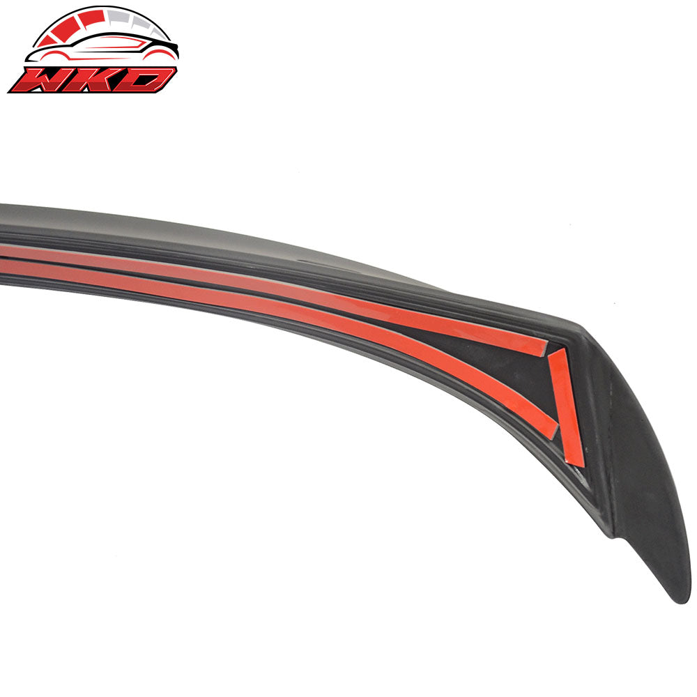 Fits 06-11 BMW E90 3 Series Sedan A Style Matte Black Rear Trunk Spoiler Wing