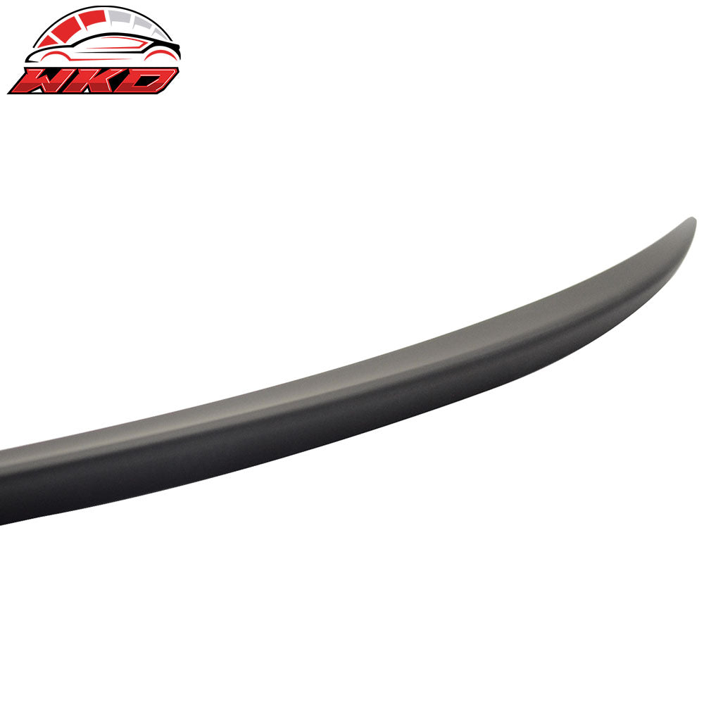 Fits 06-11 BMW E90 3-Series M3 Style Matte Black Rear Trunk Spoiler Wing Lip ABS