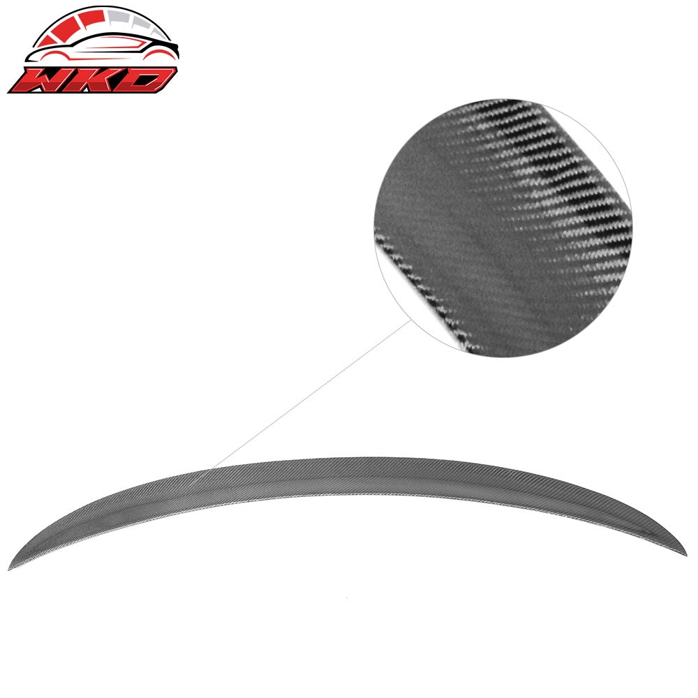 Fits 06-11 BMW E90 3-Series Sedan Performance Style Trunk Spoiler Carbon Fiber