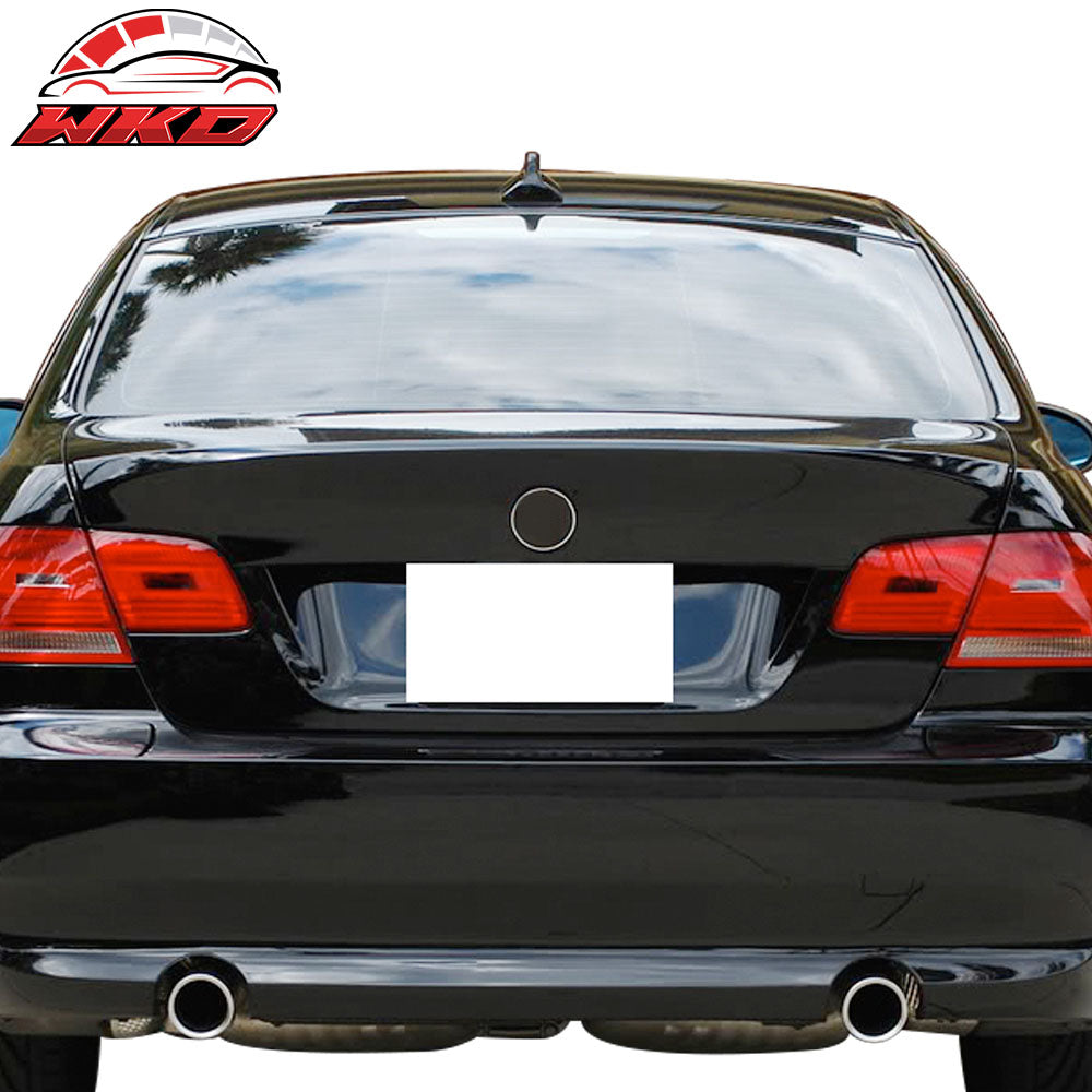 Fits 07-13 BMW E92 3-Series Coupe CSL Style Rear Trunk Spoiler Wing Matte Black