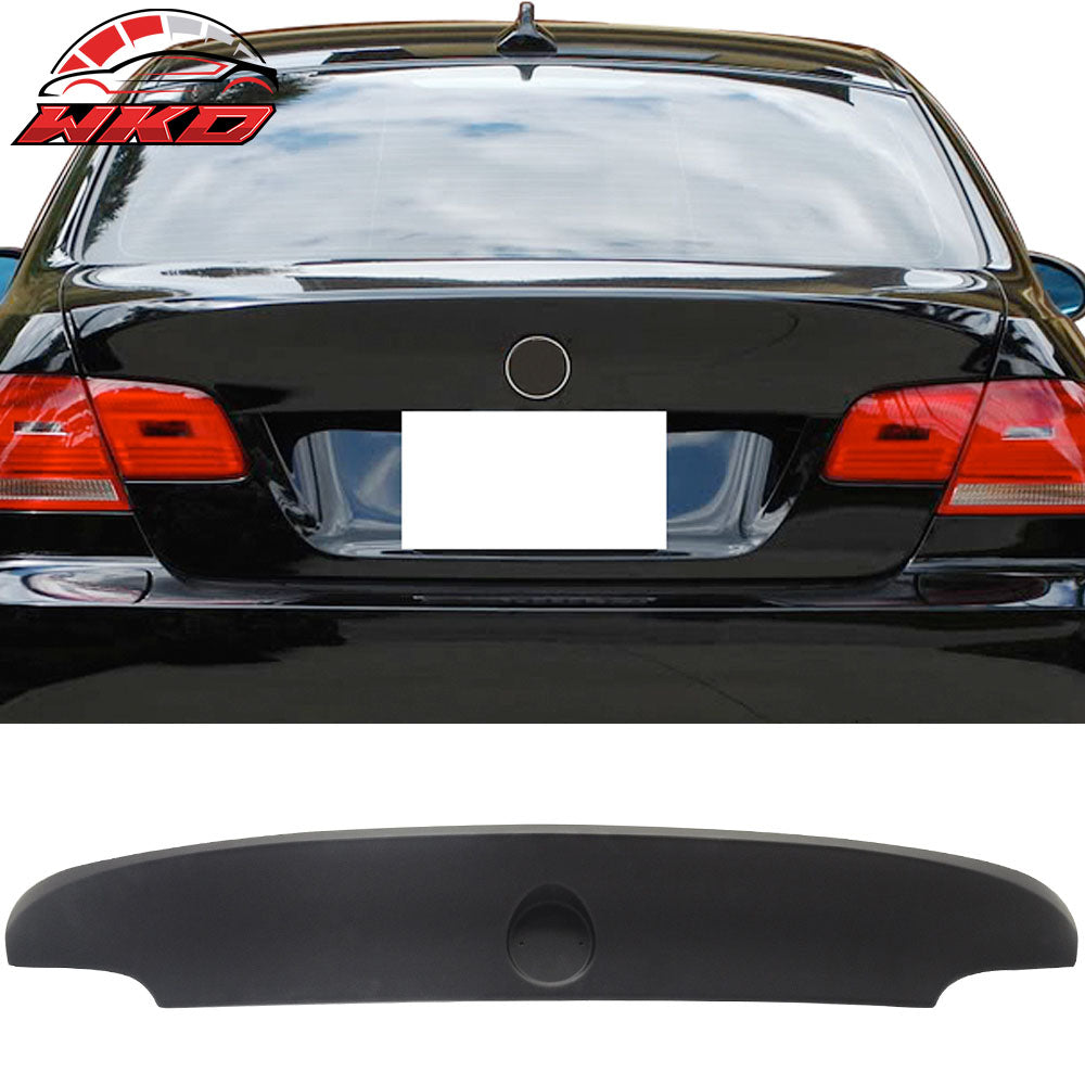 Fits 07-13 BMW E92 3-Series Coupe CSL Style Rear Trunk Spoiler Wing Matte Black