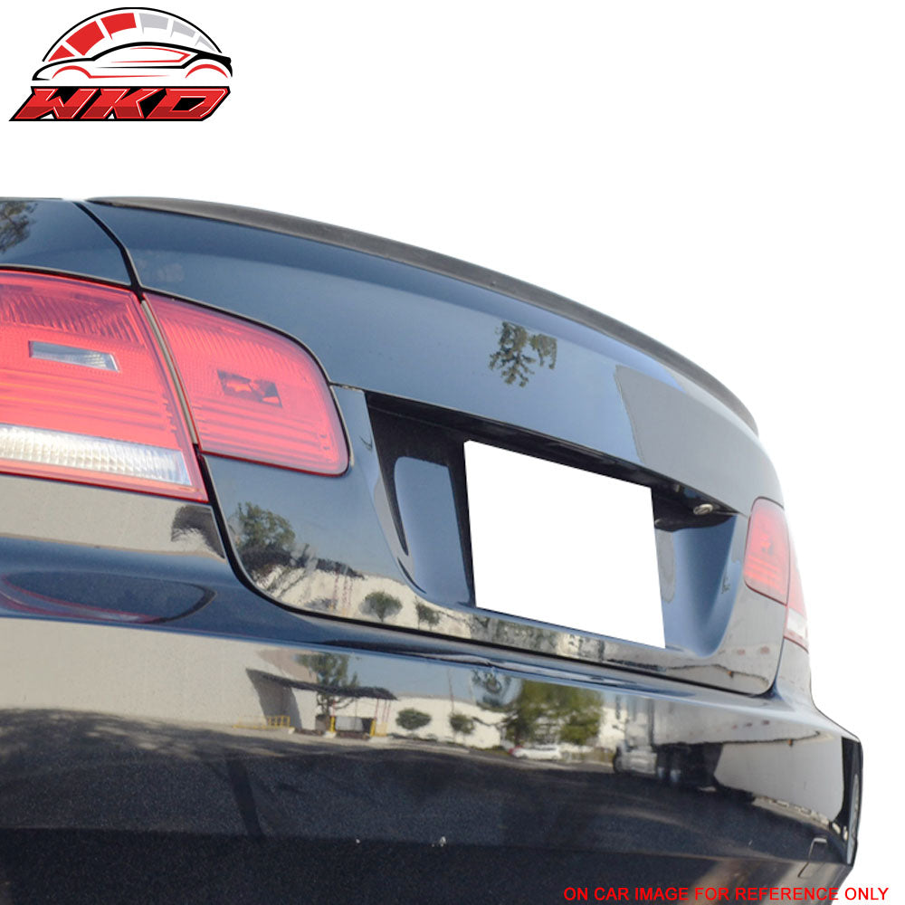 Fits 07-13 BMW E92 3-Series Coupe M3 Style Rear Trunk Spoiler Wing Matte Black