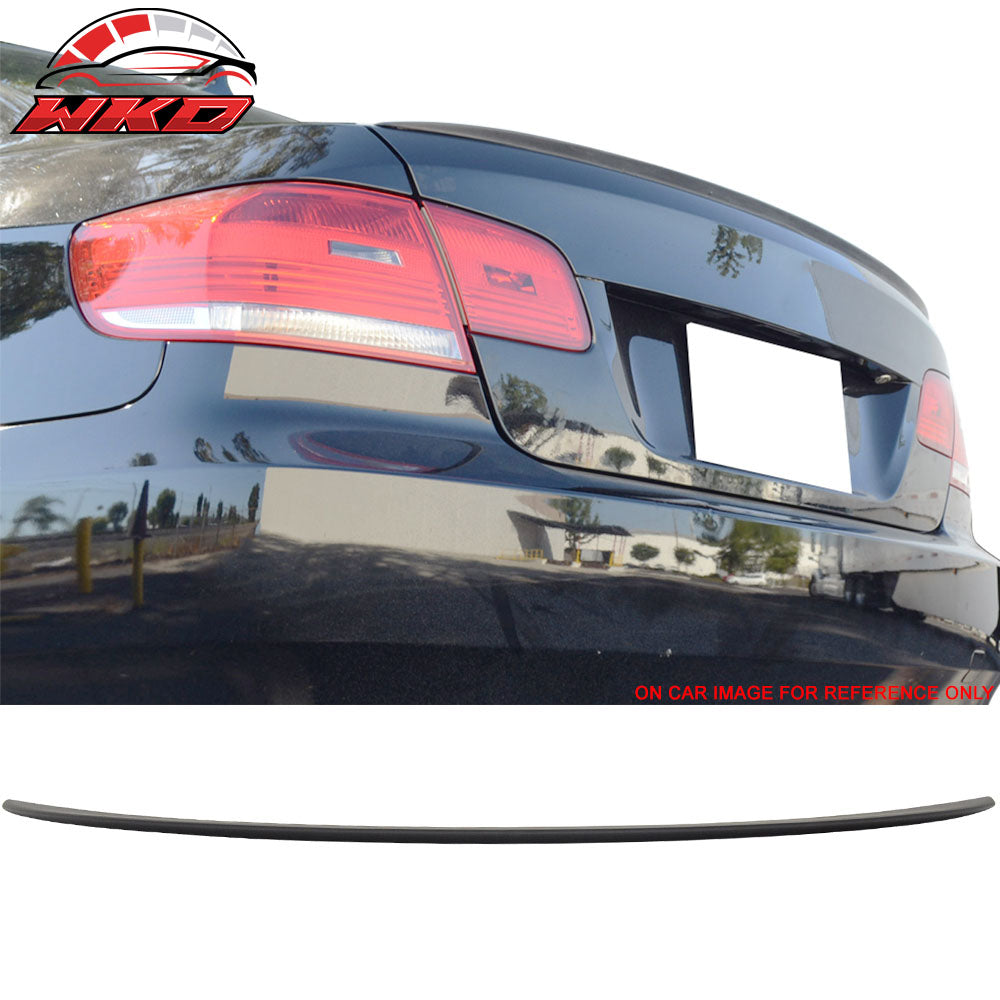Fits 07-13 BMW E92 3-Series Coupe M3 Style Rear Trunk Spoiler Wing Matte Black