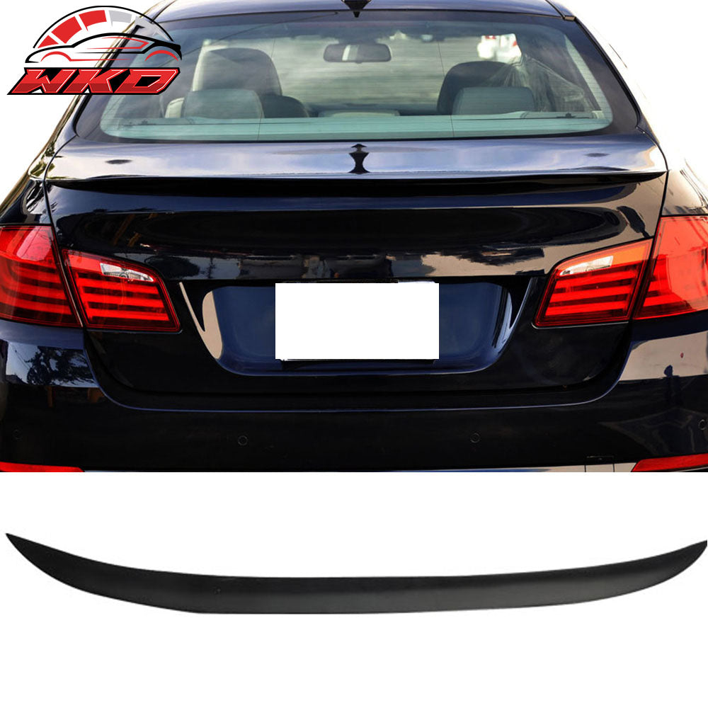 Fits 11-17 BMW F10 528 535 5-Series Rear Trunk Spoiler Wing PU