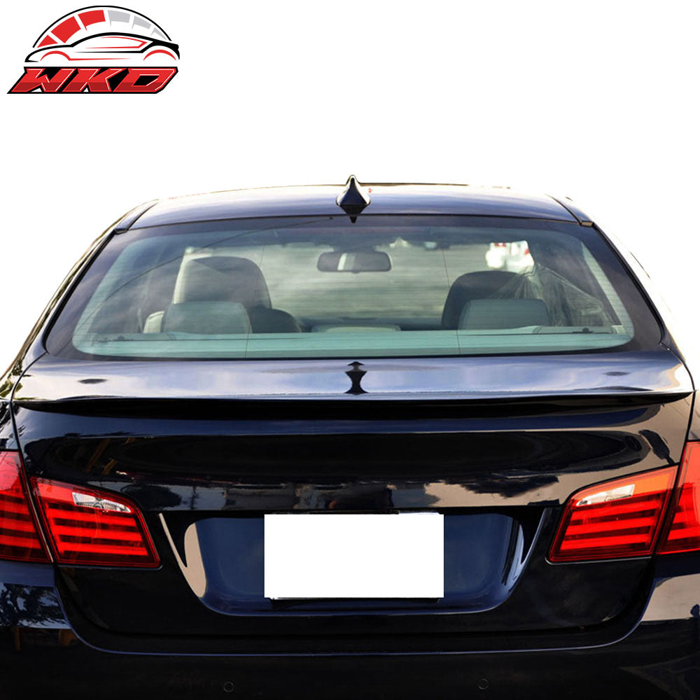 Fits 11-17 BMW F10 528 535 5-Series Rear Trunk Spoiler Wing PU