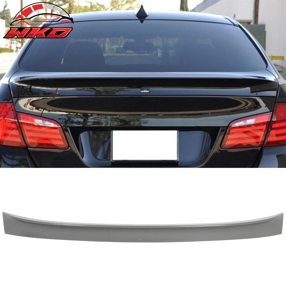 Fits 11-17 BMW F10 5 Series Sedan AC Style Rear Trunk Spoiler Wing ABS Unpainted