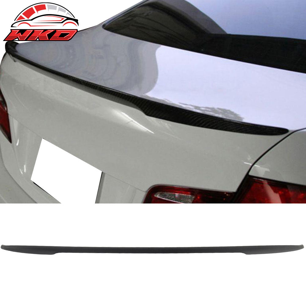 Fits 11-17 BMW F10 5-Series Performance Style Matte Black Rear Trunk Spoiler ABS