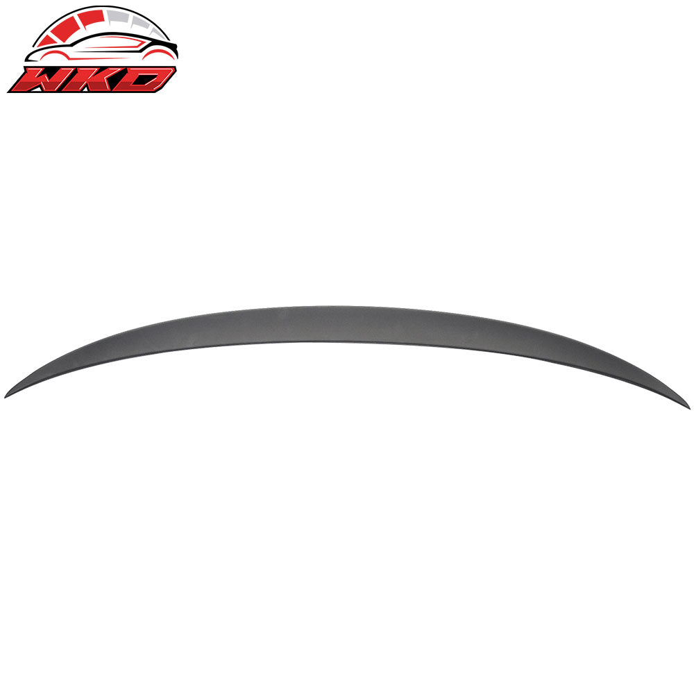 Fits 11-17 BMW F10 5-Series Performance Style Matte Black Rear Trunk Spoiler ABS
