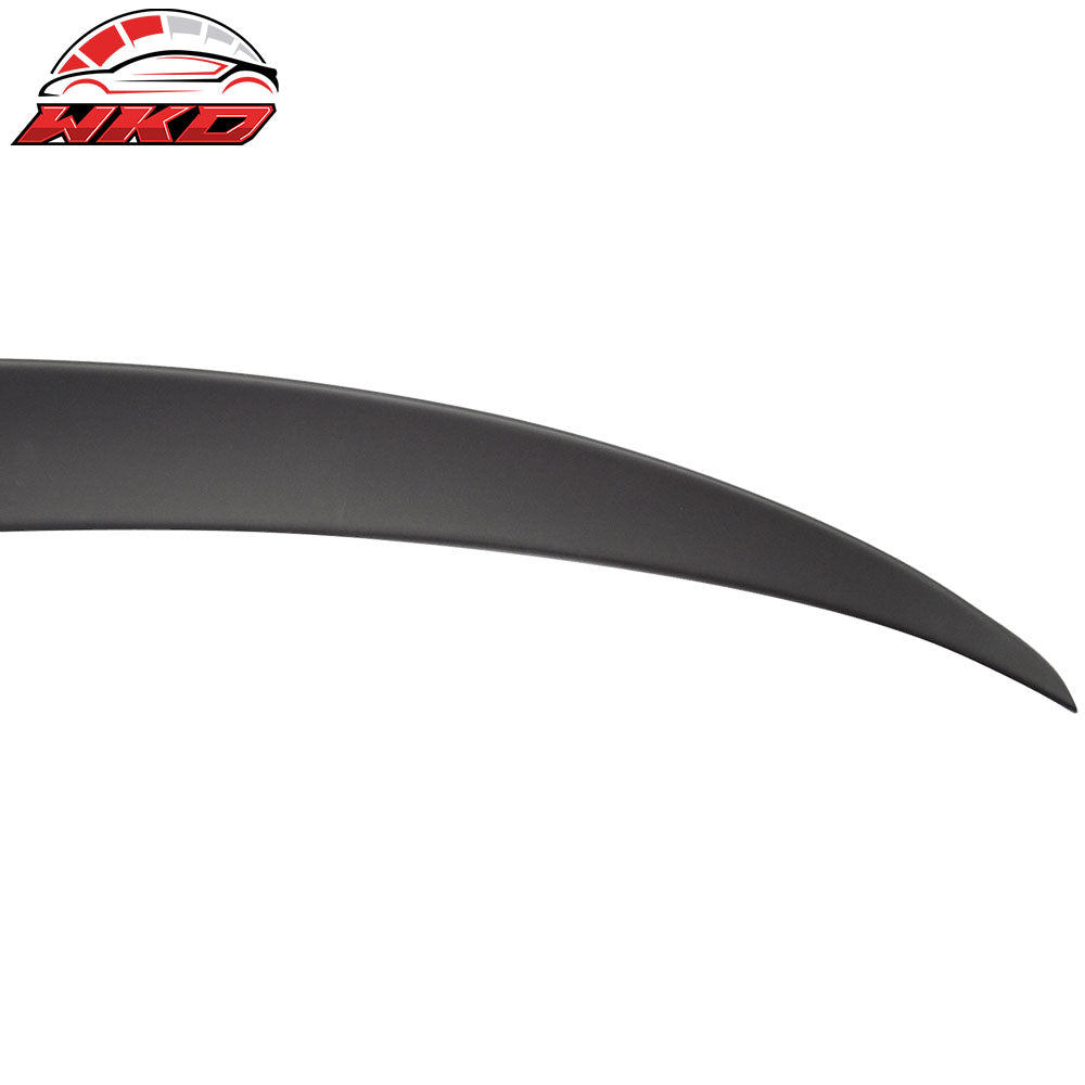Fits 11-17 BMW F10 5-Series Performance Style Matte Black Rear Trunk Spoiler ABS