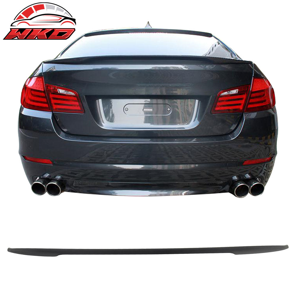 Fits 11-17 BMW F10 5-Series Sedan Performance Style Rear Trunk Spoiler Unpainted