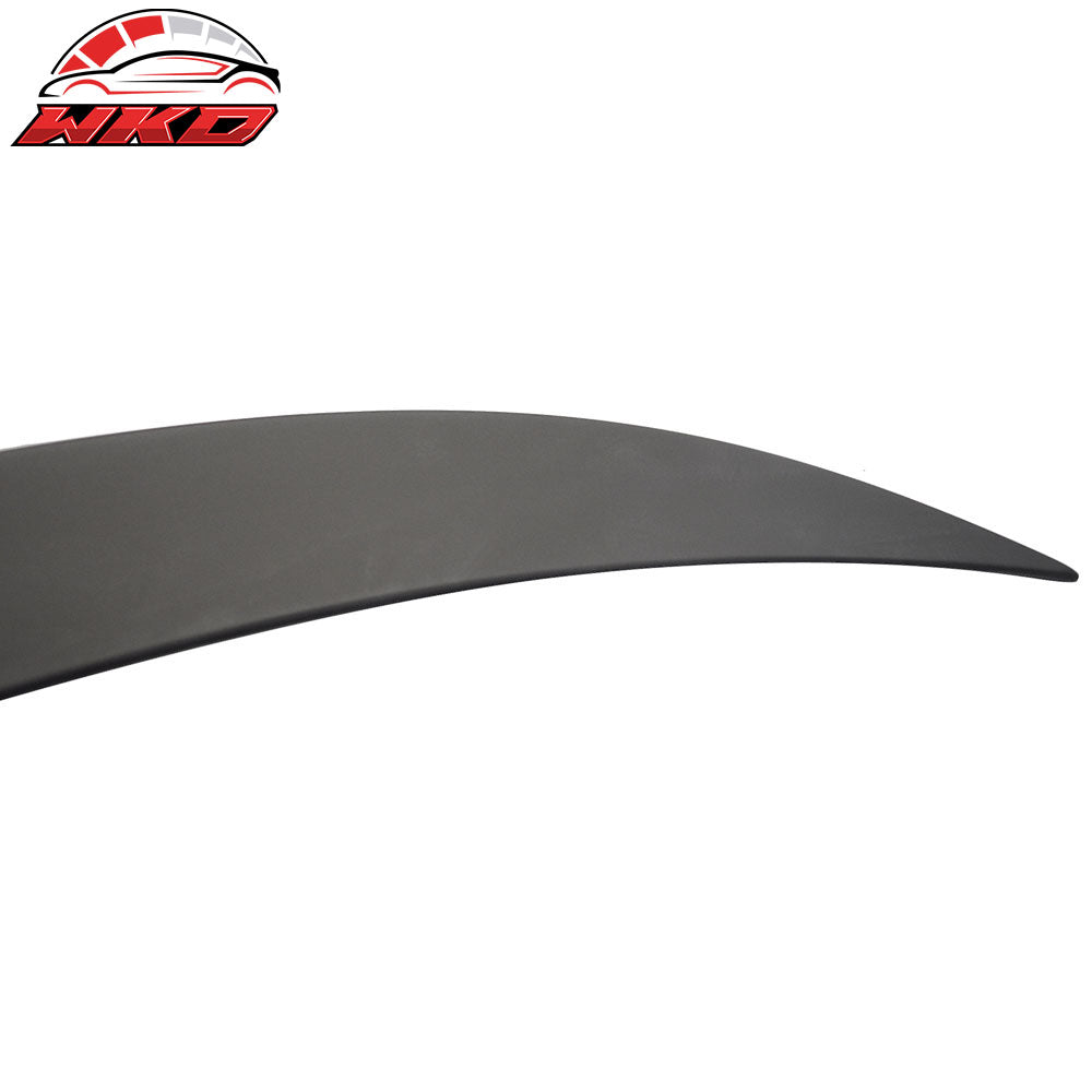 Fits 12-19 BMW F13 F06 6 Series Gran Coupe M Type Matte Black Rear Trunk Spoiler