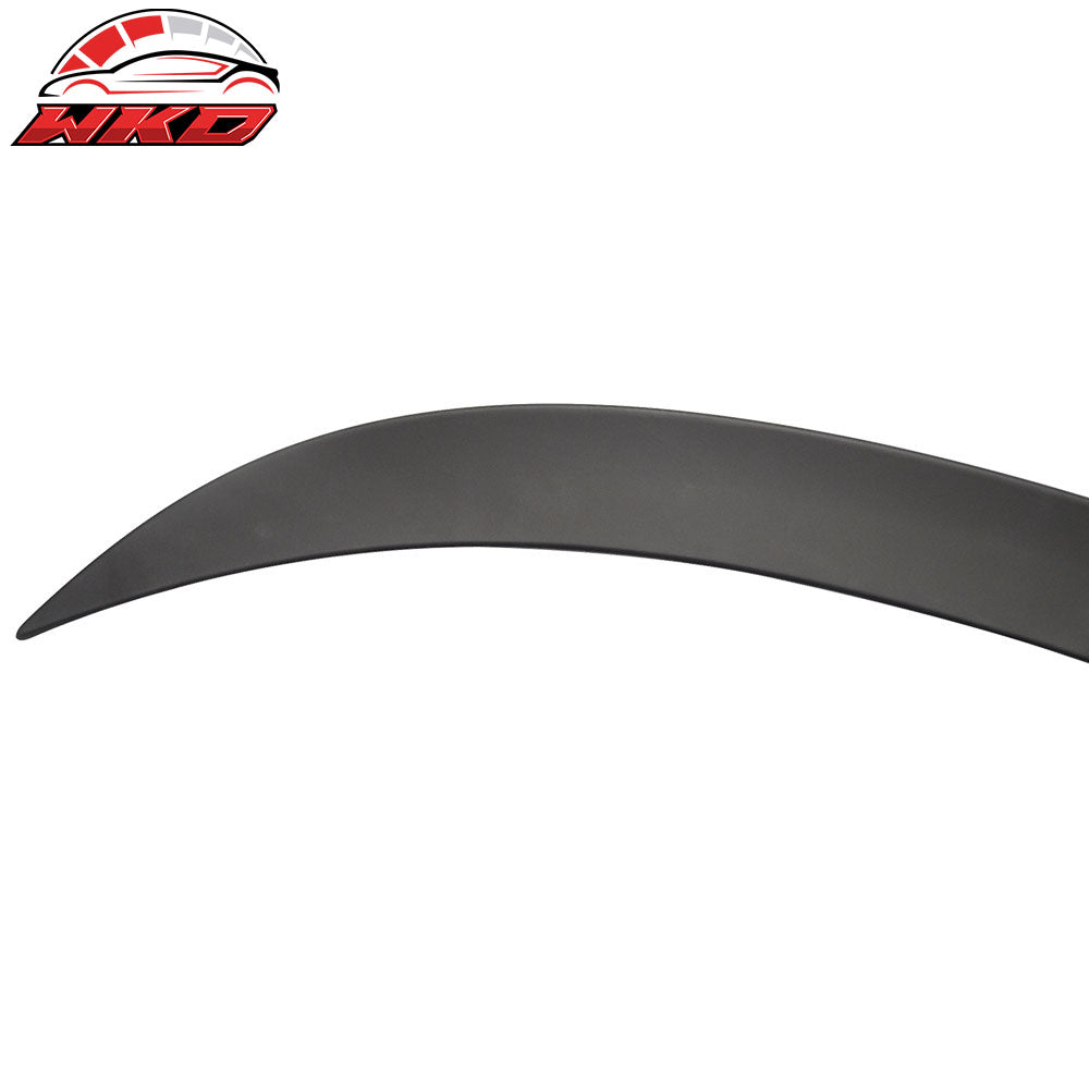Fits 12-19 BMW F13 F06 6 Series Gran Coupe M Type Matte Black Rear Trunk Spoiler