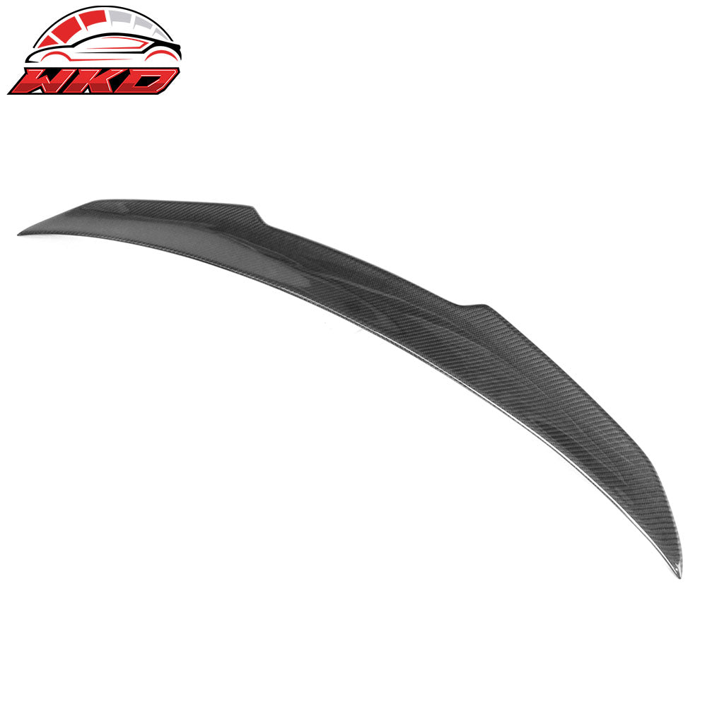 Closeout! Fits 15-20 BMW F82 M4 Coupe V Style Rear Trunk Spoiler Carbon Fiber CF