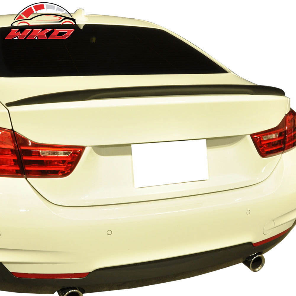 Fits 14-20 BMW F32 4-Series Coupe Performance Style Rear Trunk Spoiler Unpainted
