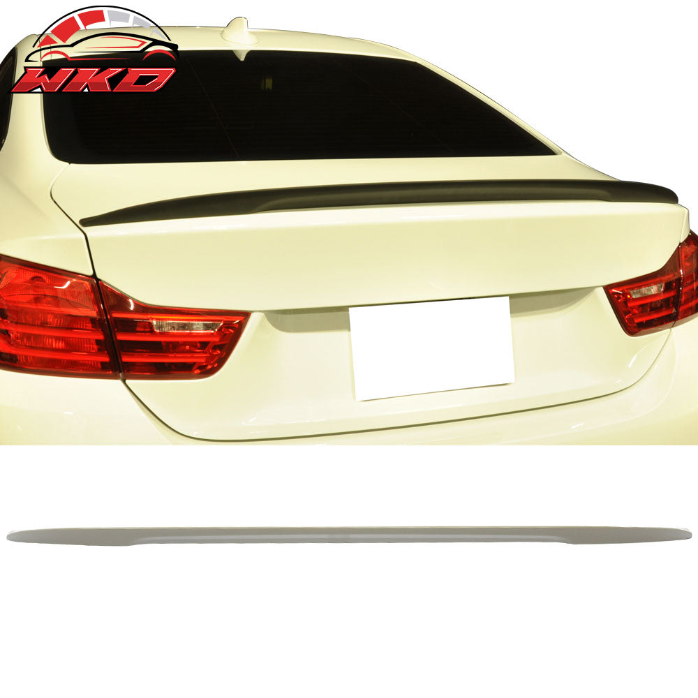 Fits 14-20 BMW F32 4-Series Coupe Performance Style Rear Trunk Spoiler Unpainted