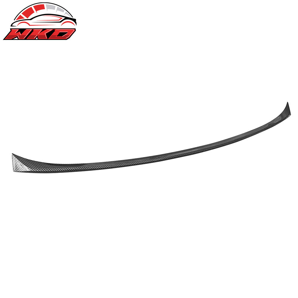 Fits 19-25 BMW G05 X5 IKON Style Rear Trunk Spoiler Wing ABS Carbon Fiber Print