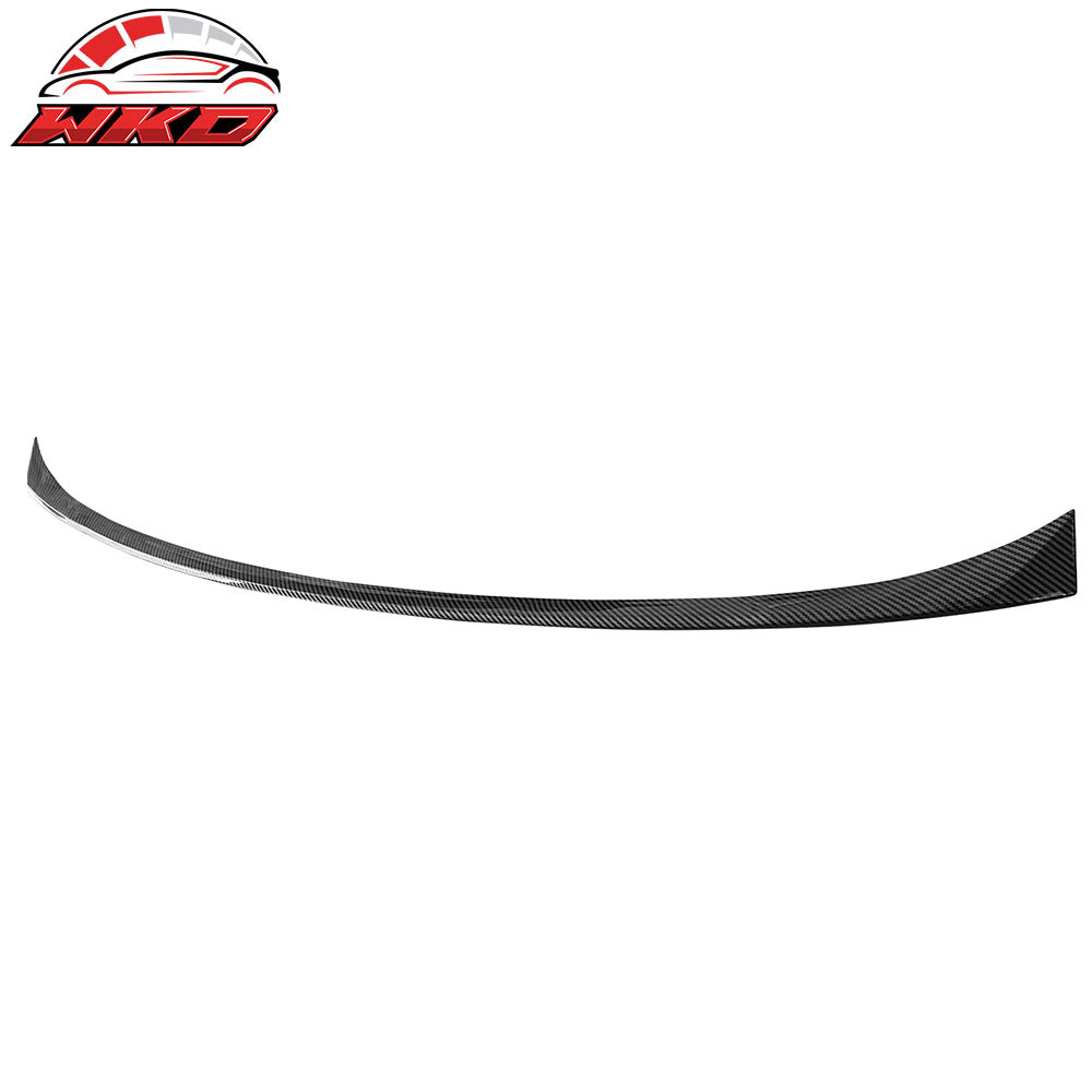 Fits 19-25 BMW G05 X5 IKON Style Rear Trunk Spoiler Wing ABS Carbon Fiber Print