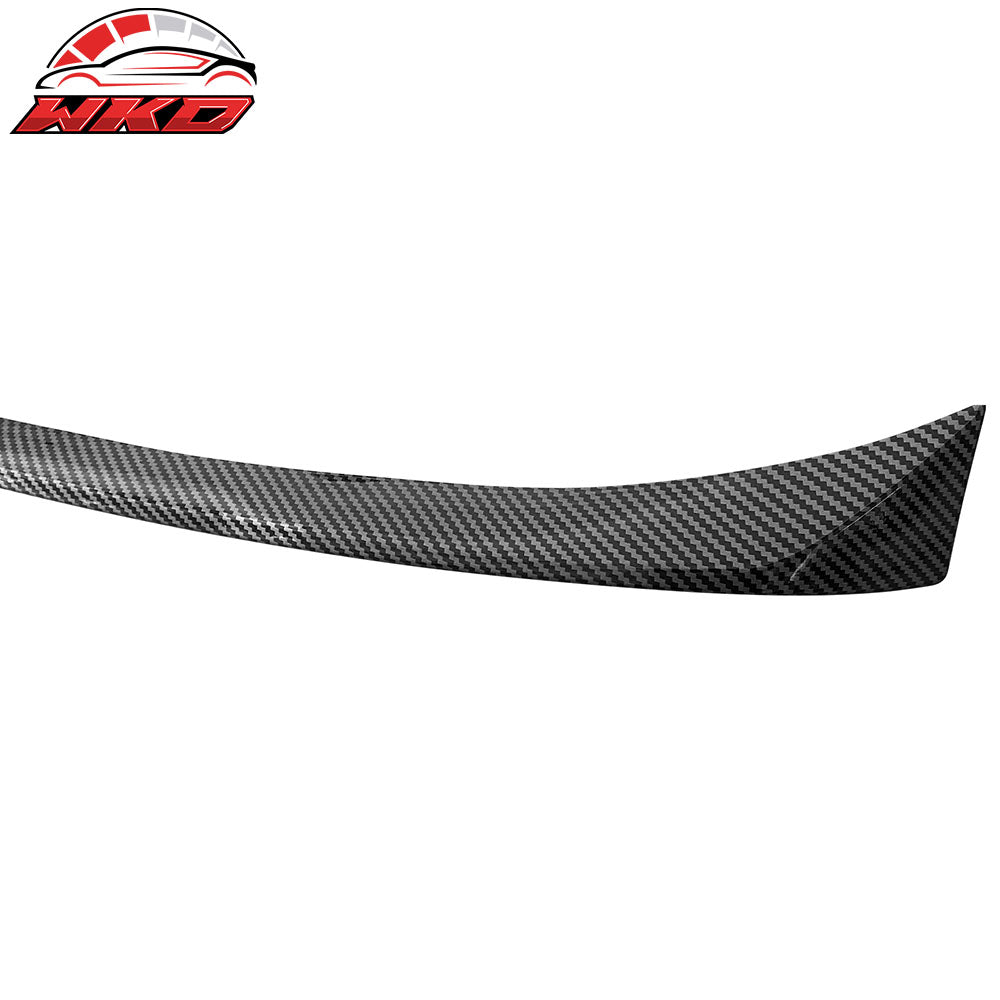 Fits 19-25 BMW G05 X5 IKON Style Rear Trunk Spoiler Wing ABS Carbon Fiber Print