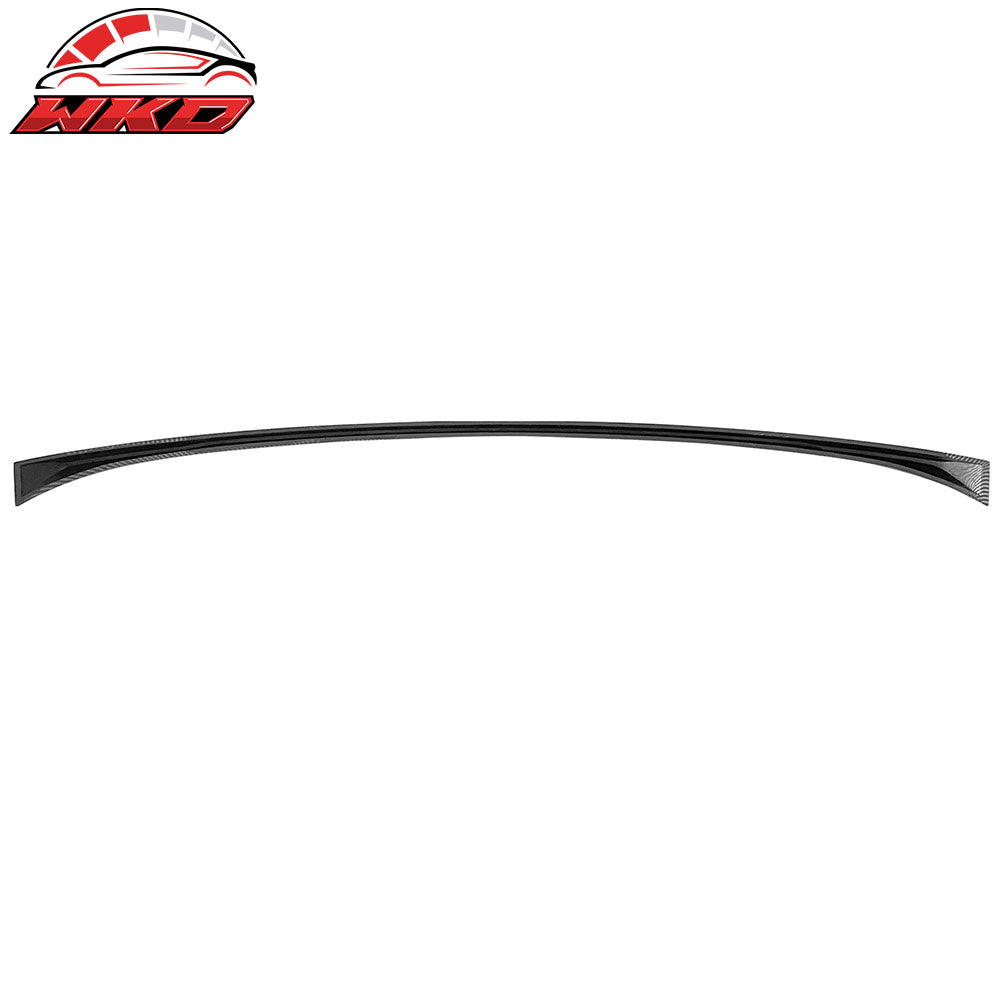 Fits 19-25 BMW G05 X5 IKON Style Rear Trunk Spoiler Wing ABS Carbon Fiber Print