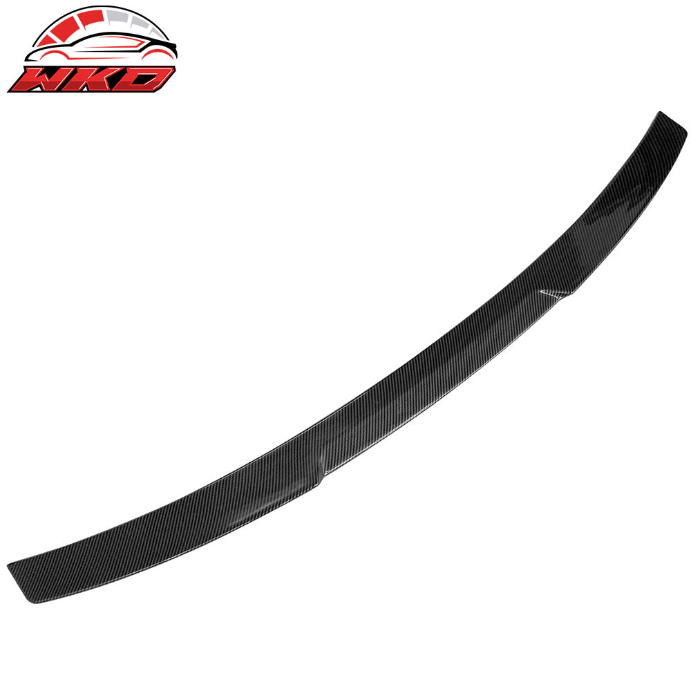 2020-22 BMW G12 7-Series 740i 750Li Rear Trunk Spoiler Carbon Fiber Print ABS | Wholesale