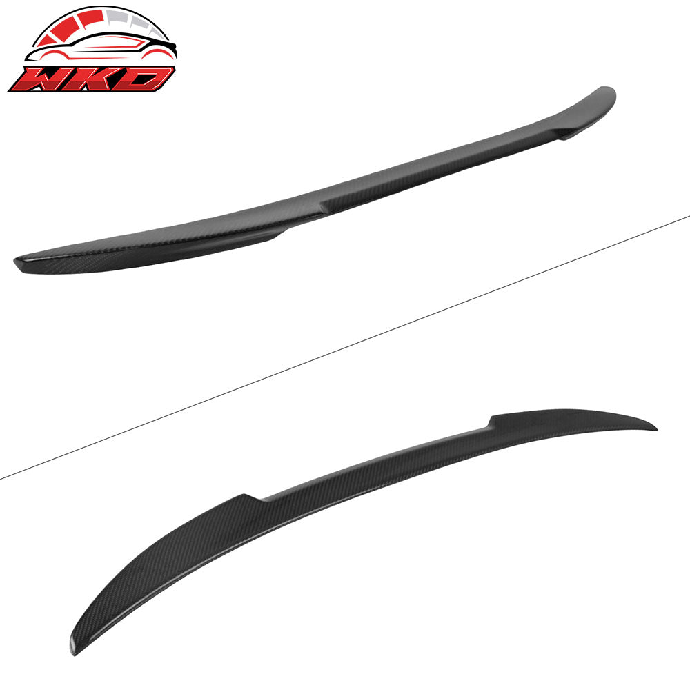 Closeout! Fits 17-23 BMW G30 5-Series Sedan M4 Style Carbon Fiber Trunk Spoiler