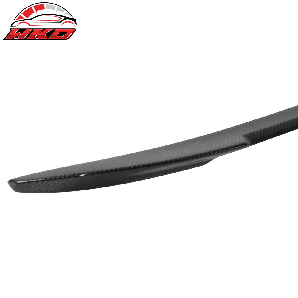 Closeout! Fits 17-23 BMW G30 5-Series Sedan M4 Style Carbon Fiber Trunk Spoiler