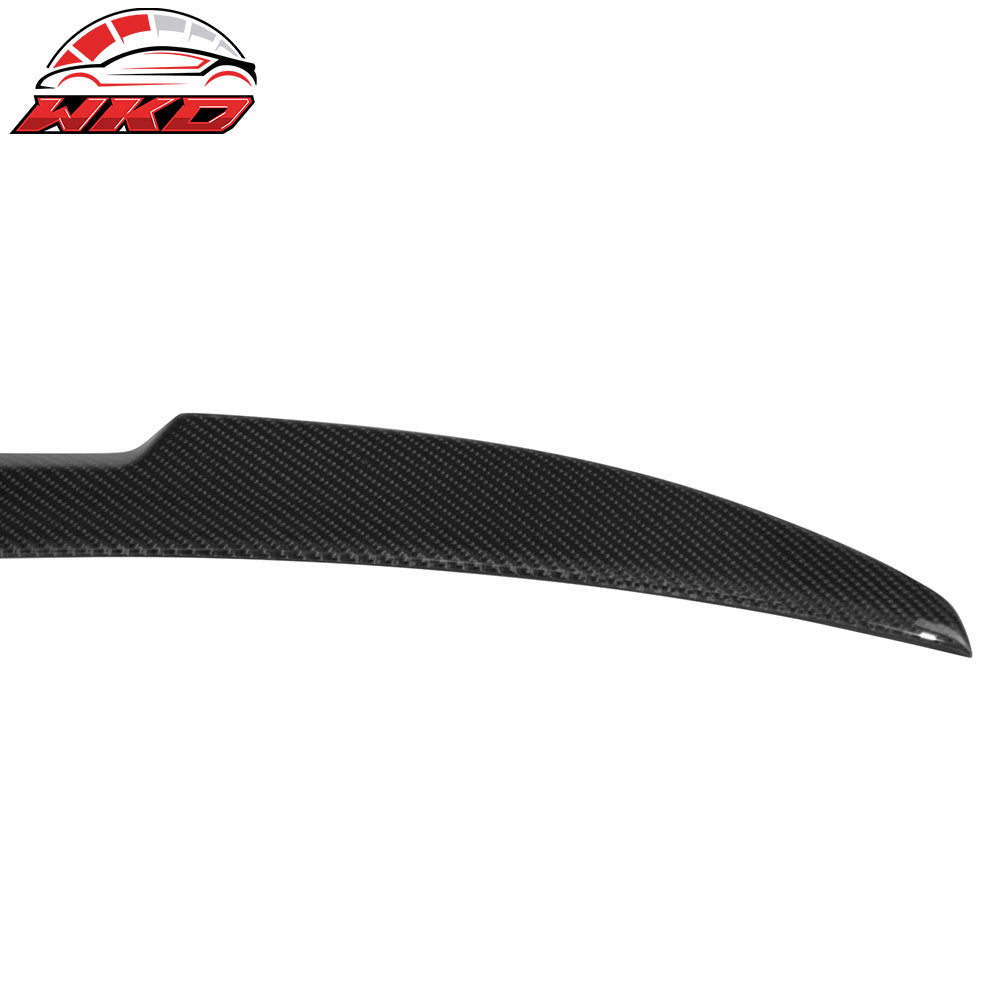 Closeout! Fits 17-23 BMW G30 5-Series Sedan M4 Style Carbon Fiber Trunk Spoiler