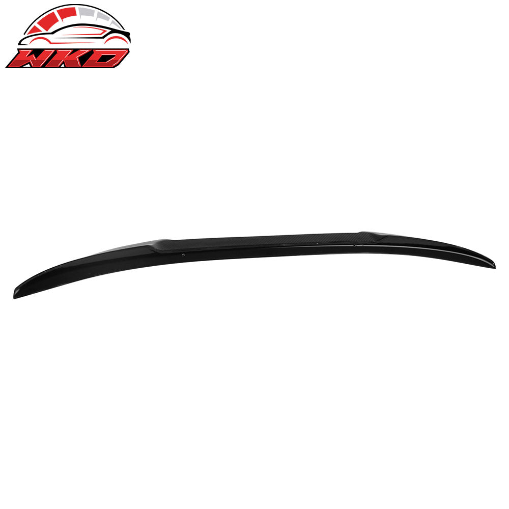 Closeout! Fits 17-23 BMW G30 5-Series Sedan M4 Style Carbon Fiber Trunk Spoiler