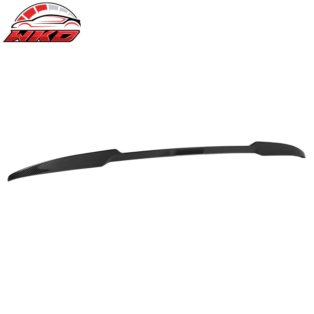 Closeout! Fits 17-23 BMW G30 5-Series Sedan M4 Style Carbon Fiber Trunk Spoiler