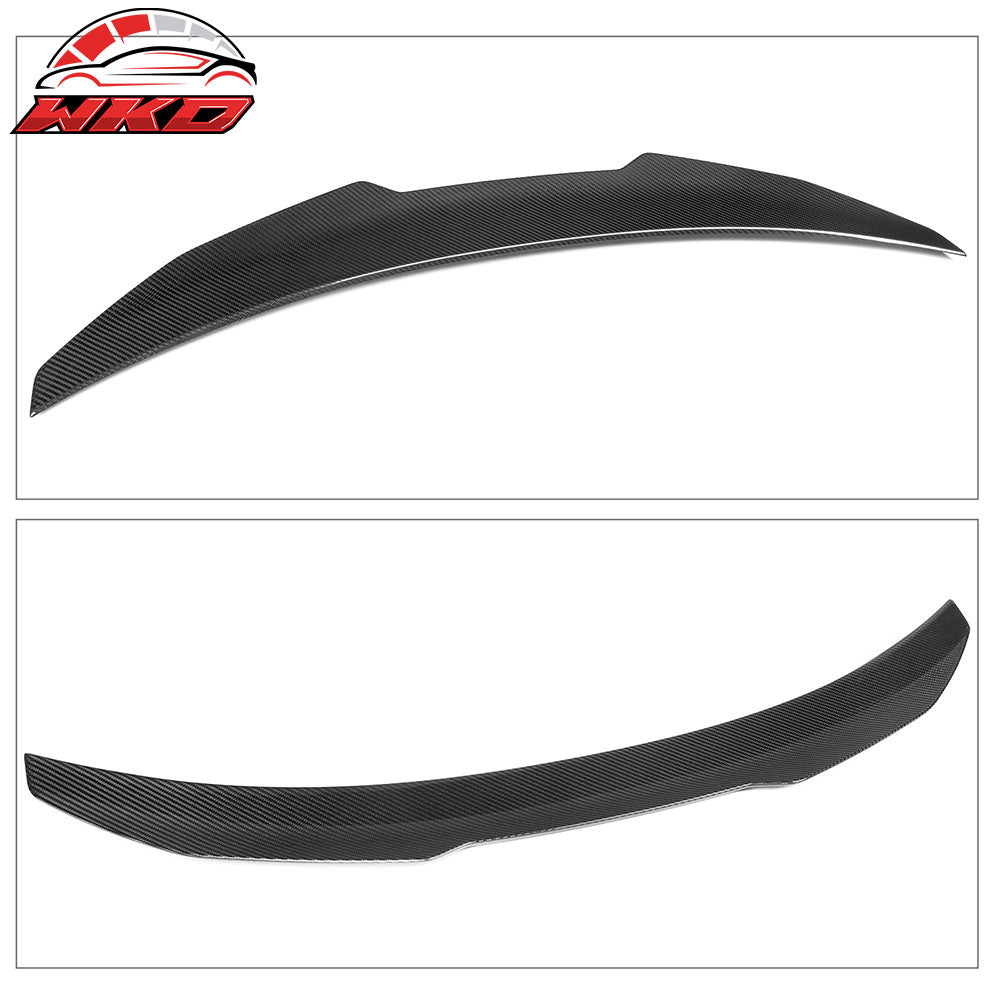 Dry Carbon Fiber Fit 19-26 BMW G20 3 Series 21-25 G80 M3 PSM Style Trunk Spoiler