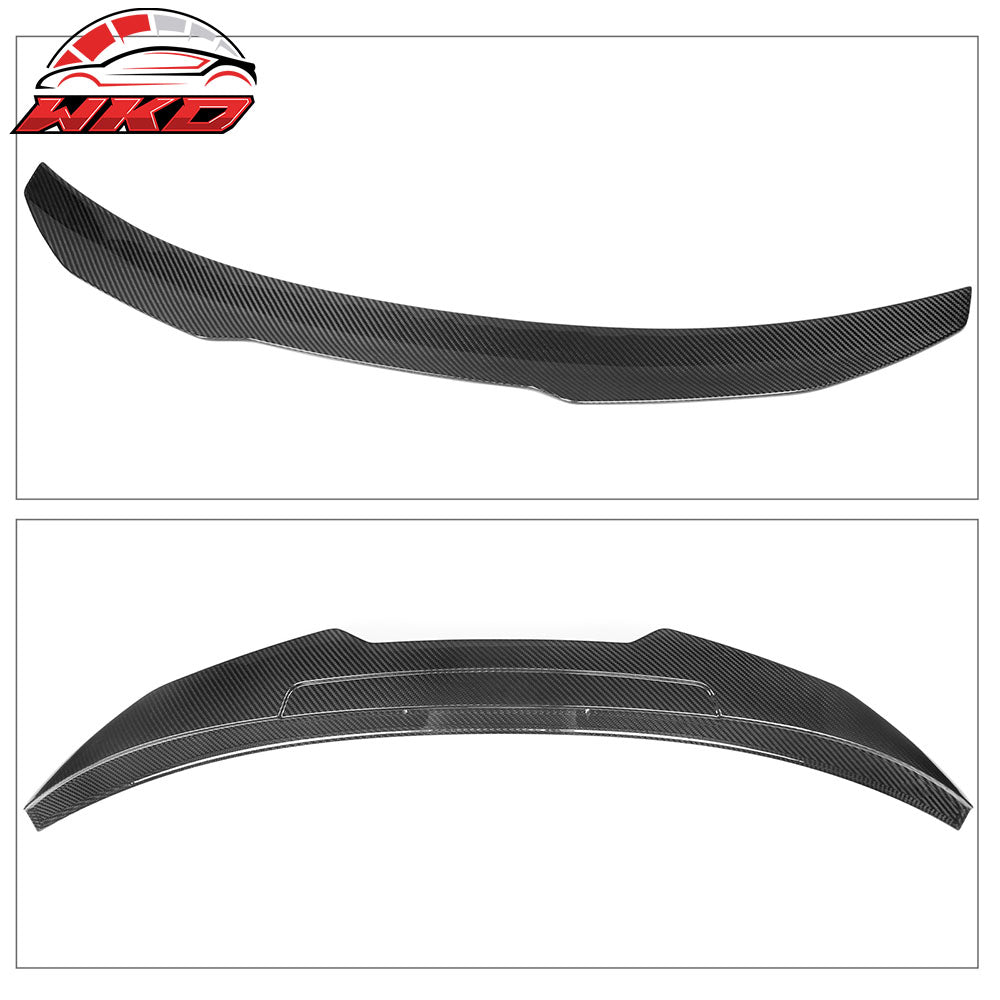 Dry Carbon Fiber Fit 19-26 BMW G20 3 Series 21-25 G80 M3 PSM Style Trunk Spoiler