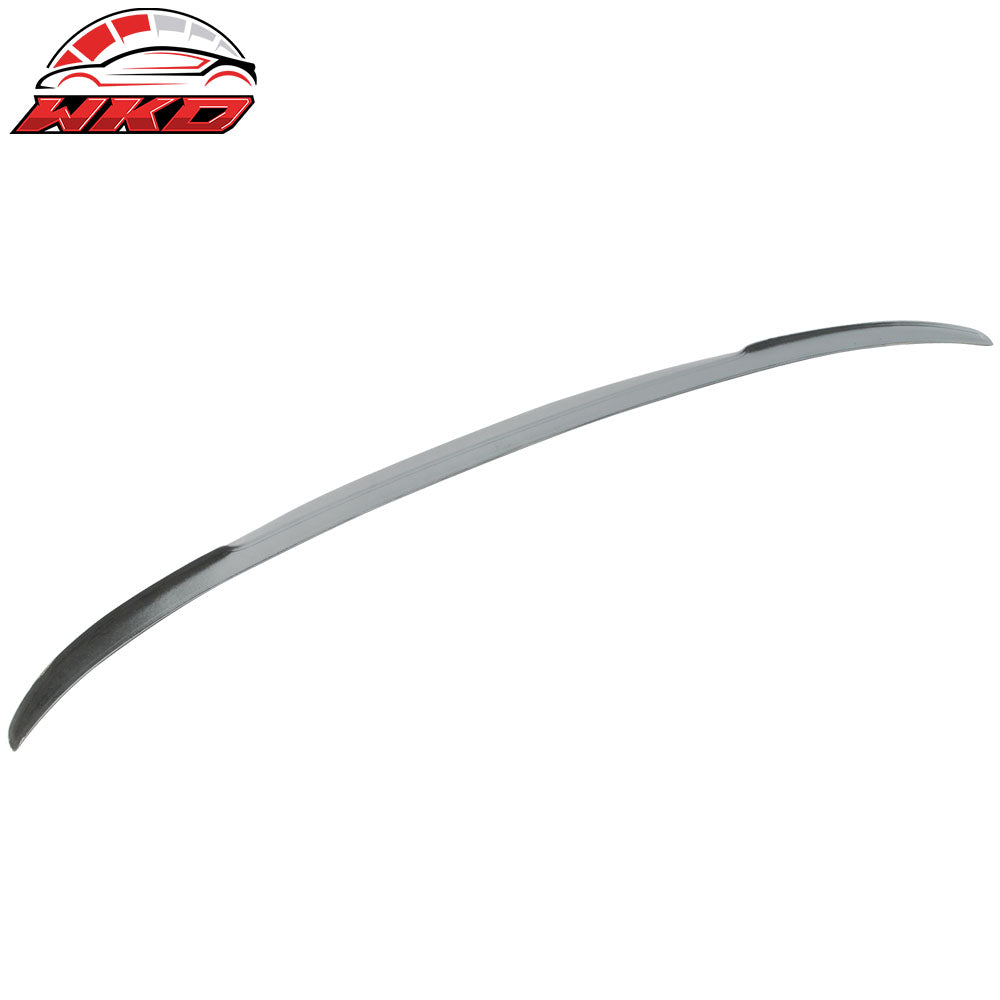 Fits 11-16 BMW F10 5 Series Sedan Performance Style Trunk Spoiler Unpainted ABS