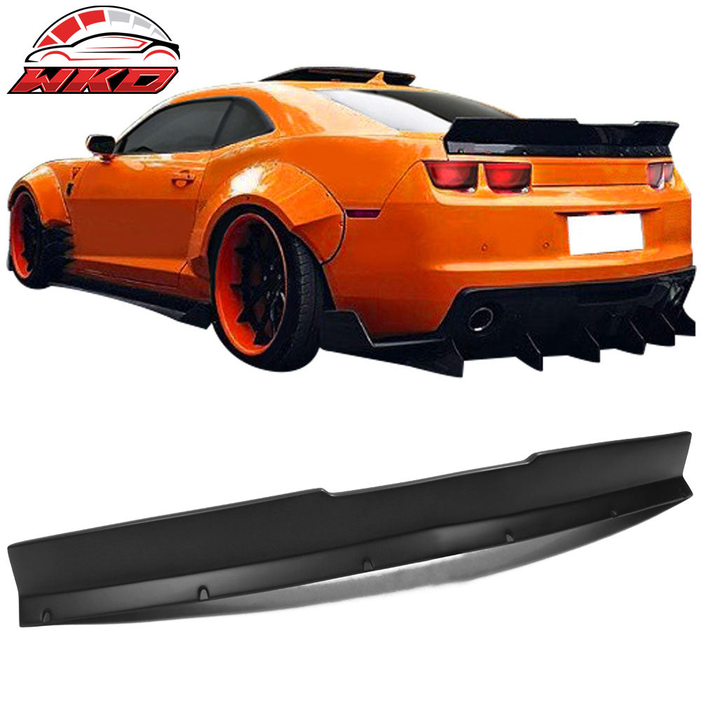 Fits 10-13 Chevrolet Camaro Rear Trunk Spoiler Wing Lip IKON Style Unpainted PP