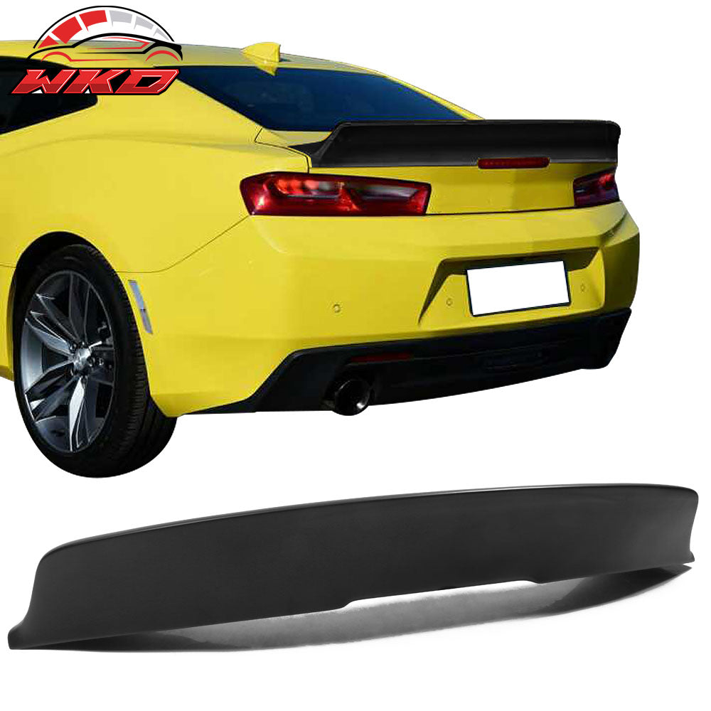 Fits 16-24 Chevrolet Camaro IKON Style Duckbill Trunk Spoiler Wing Unpainted PP