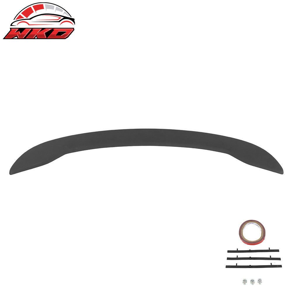 Fits 16-19 Chevrolet Cruze OE Style Rear Trunk Spoiler Wing Lip Matte Black ABS