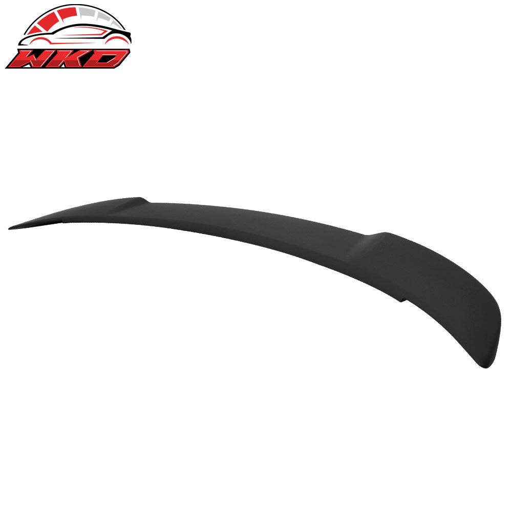 Fits 11-14 Dodge Charger SRT Style Rear Trunk Spoiler Wing Lip Matte Black ABS