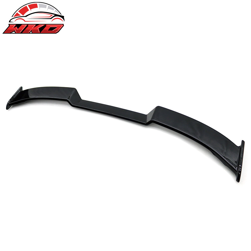 Fits 21-25 Ford Mustang Mach-E IKON V4 Style Rear Trunk Spoiler Wing Gloss Black