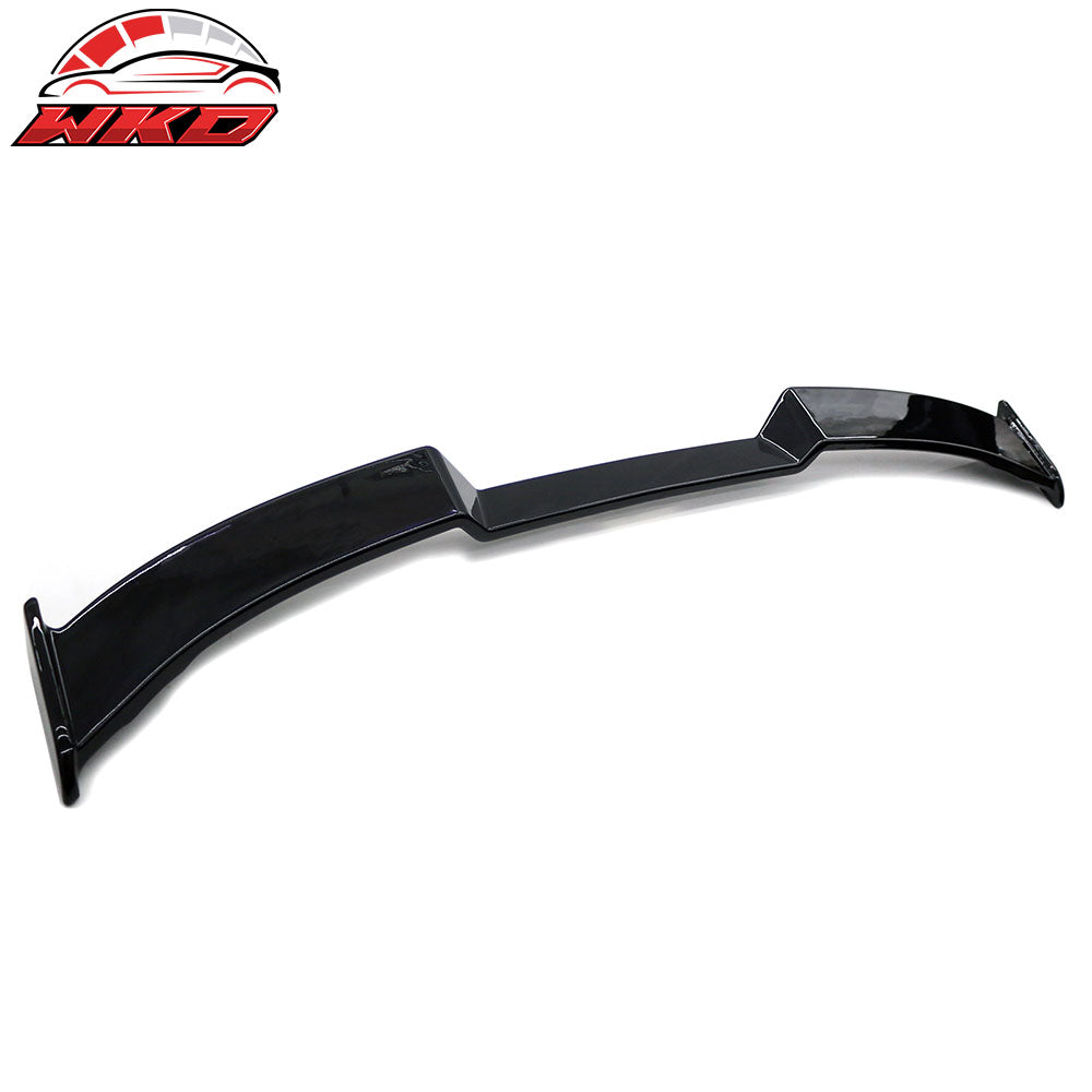 Fits 21-25 Ford Mustang Mach-E IKON V4 Style Rear Trunk Spoiler Wing Gloss Black