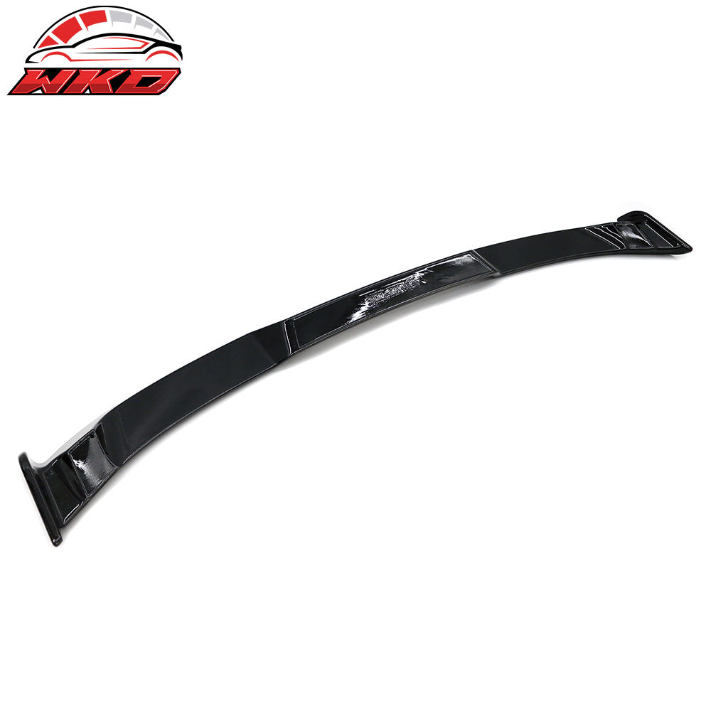 Fits 21-25 Ford Mustang Mach-E IKON V4 Style Rear Trunk Spoiler Wing Gloss Black