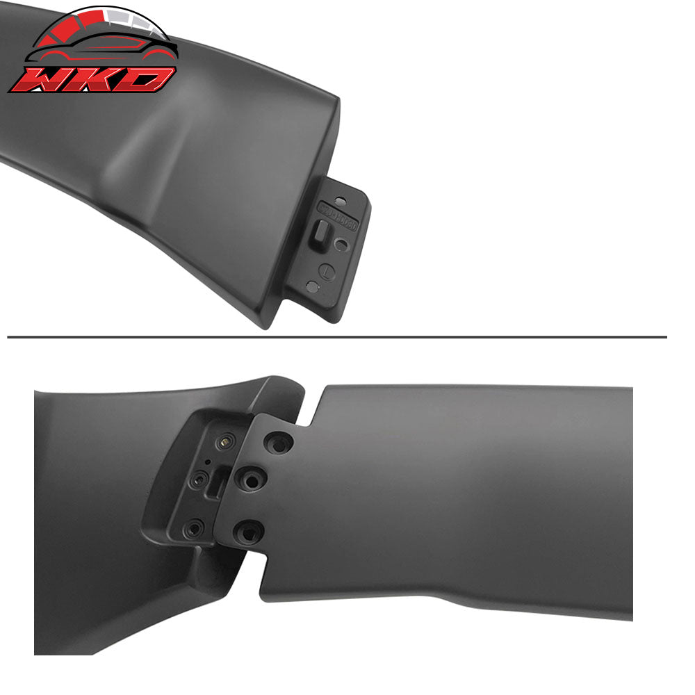 Fits 14-21 Toyota Corolla Mugen Style Rear Trunk Spoiler Wing Matte Black ABS