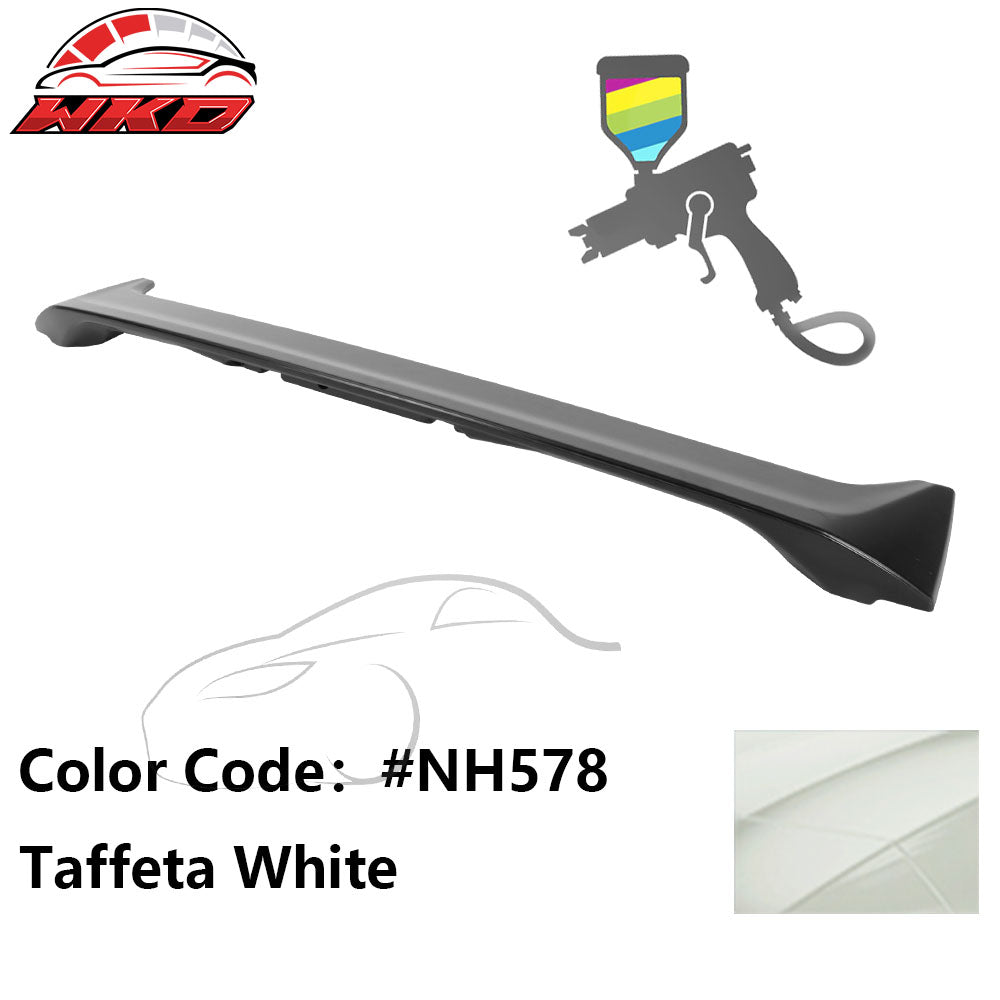 Fits 06-11 Honda Civic 8th 4Dr OE Style Trunk Spoiler W/LED Painted #NH578 White