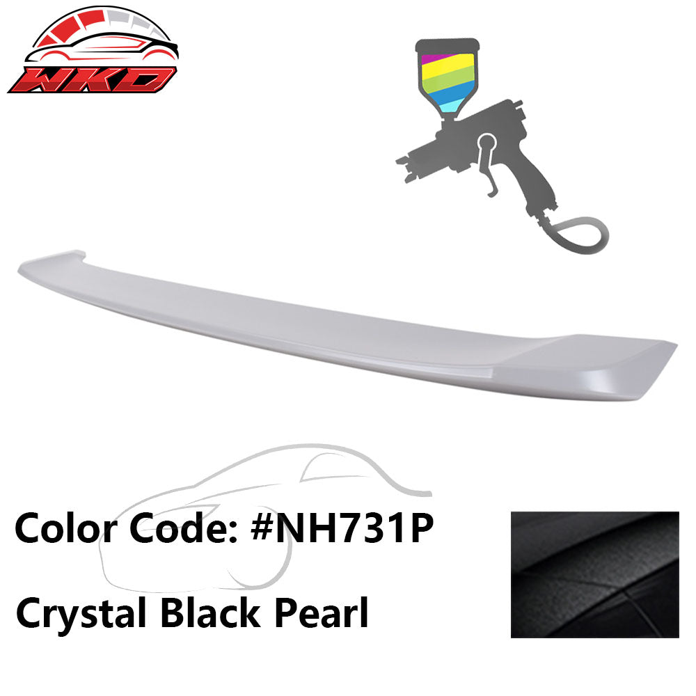 Fits 12-15 Honda Civic 9th 4Dr Modulo Style Trunk Spoiler Painted #NH731P Black