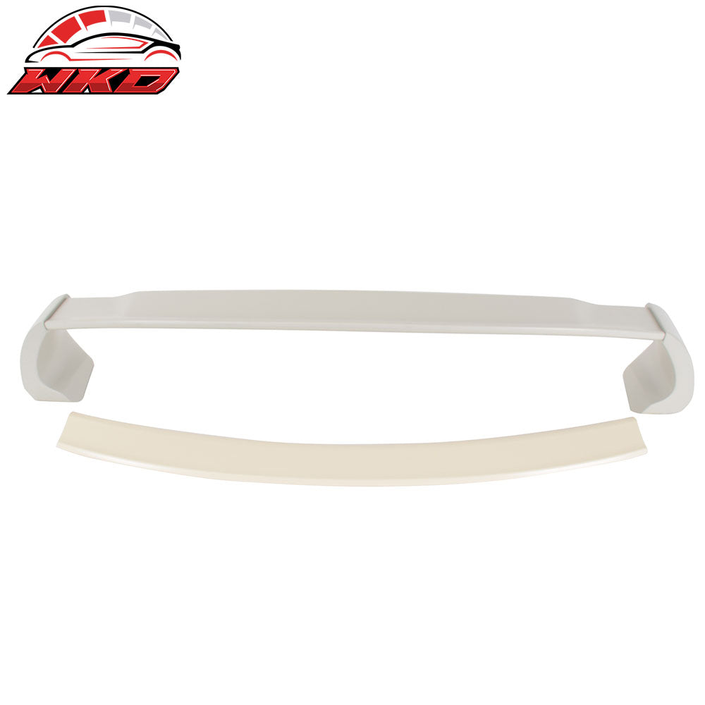 Fits 12-15 Honda Civic 9th Gen Sedan RR Style Rear Trunk Spoiler Unpainted Beige